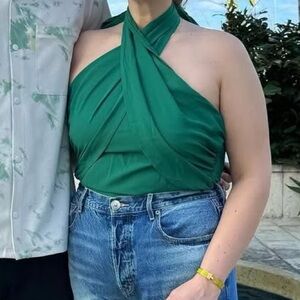 Cider Emerald Green Top